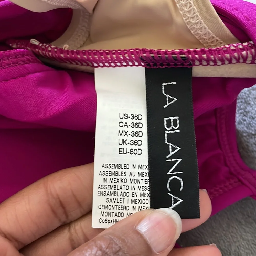 La Blanca delux island goddess tankini and bottoms - Picture 7 of 9